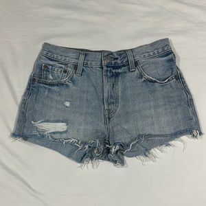 levi’s 501 denim shorts